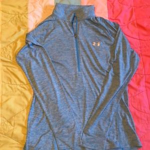 Blue Under Armour quarter zip